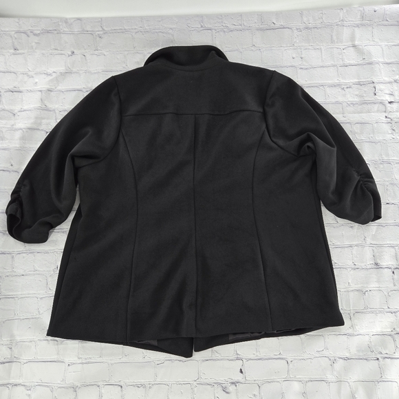 TORRID Corporate Baddie Black Blazer one Button Closure Size 3 - Picture 10 of 10